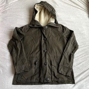 Gap Sherpa Lined Utility Jacket